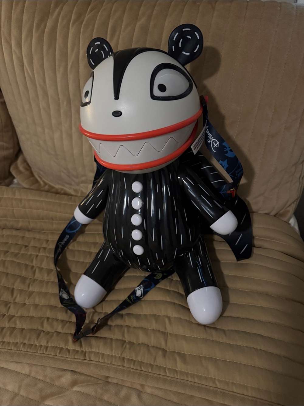 Vampire Teddy Nightmare Before Christmas Popcorn Bucket NWOT